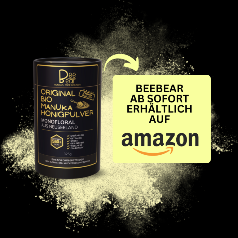 Amazon BeeBear Manuka Honigpulver Honig Pulver