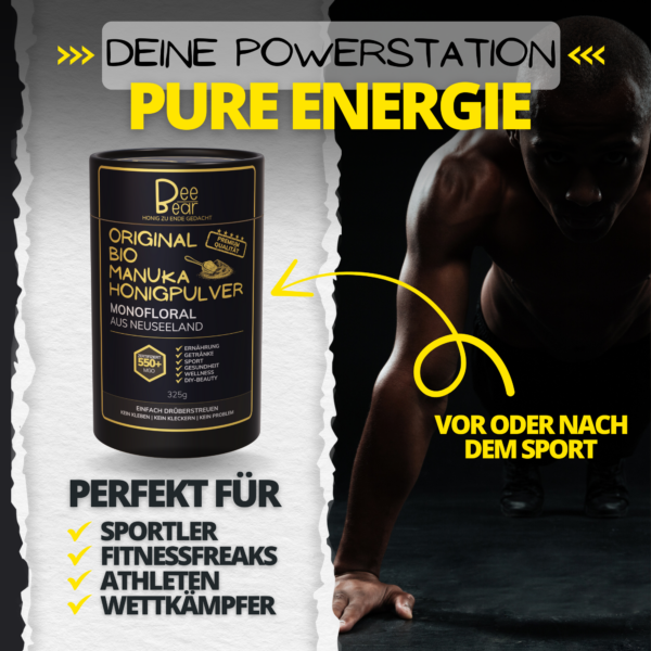 Pure Energie Bio Manuka Honigpulver