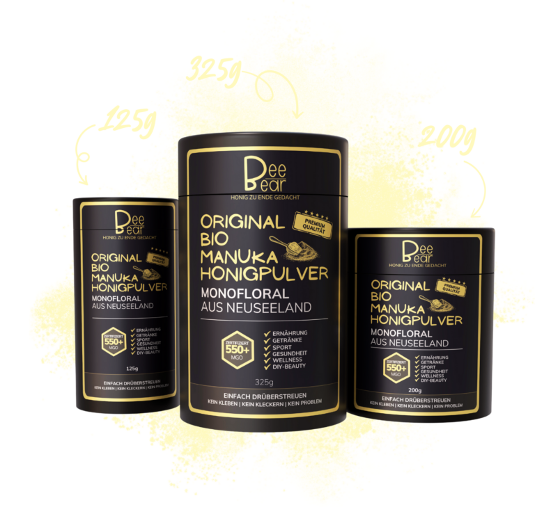 3 Größen Manuka Honigpulver 125g 200g 325g