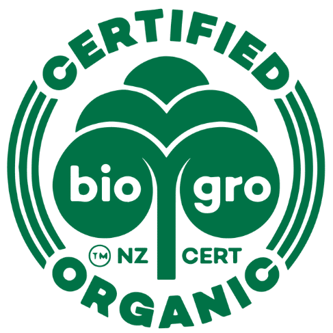 BioGro Siegel Zertifikat BioGro Siegel Zertifikat