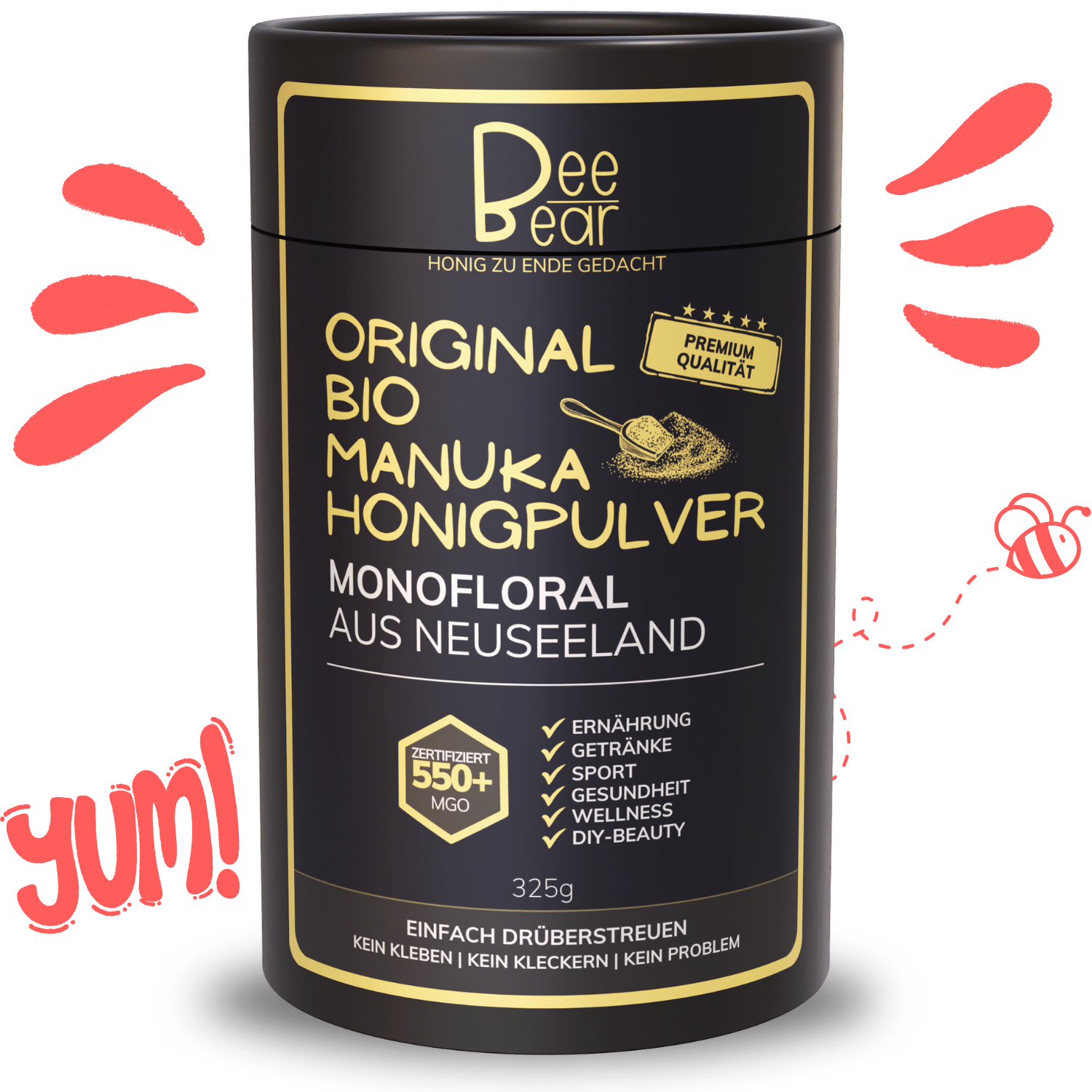Superfood Pulver Manuka Honig Superfood Pulver Manuka Honig