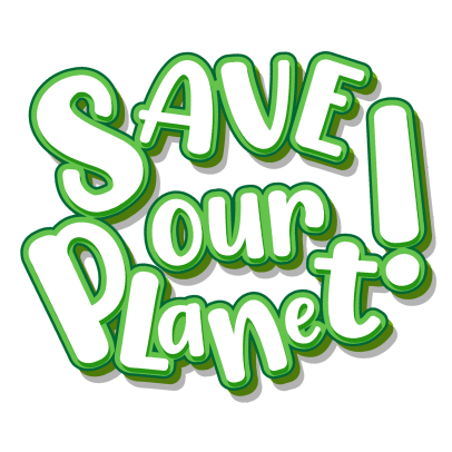 save our planet icon move your body icon