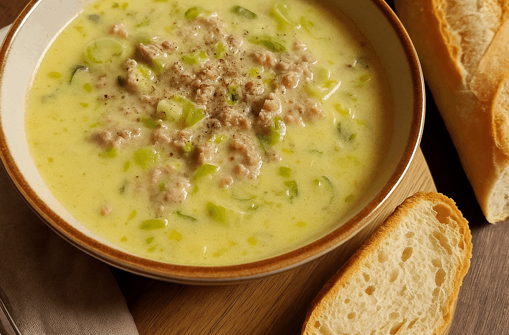 Bestes Rezept für Lauch Käsesuppe mit Manuka