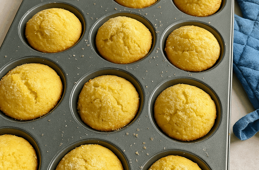 Zitronen-Muffins saftig, gesund und lecker – mit Zauberpulver