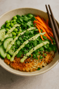 crispy rice salad