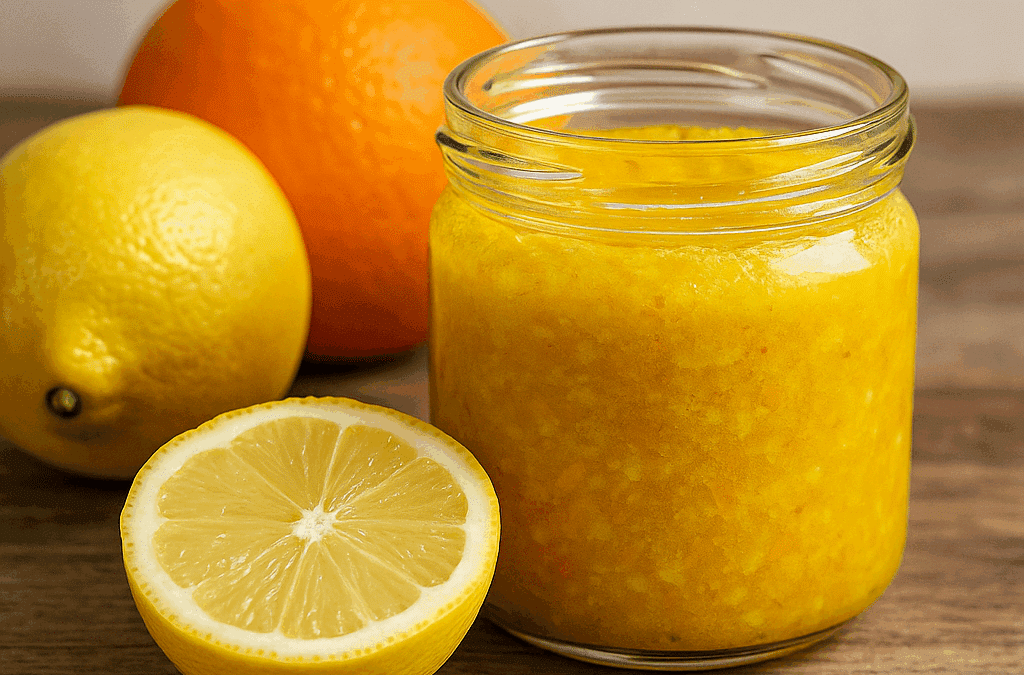 Immun Shots selber machen – Frozen Lemon + Orangen – Paste