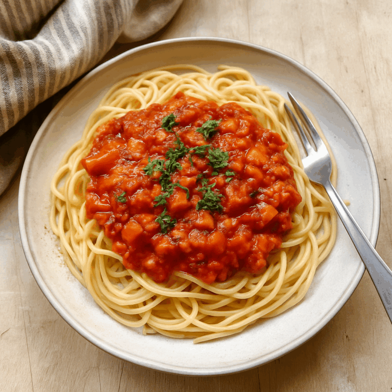 Linsen Walnuss-Bolognese